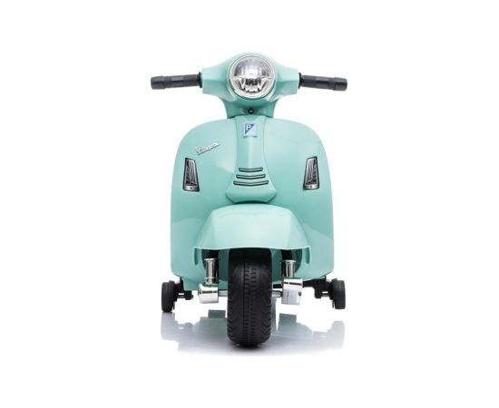 Lean Cars Turquoise Electric Scooter Vespa GTS 300 Mini