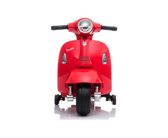 Lean Cars Red Electric Scooter Vespa GTS 300 Mini