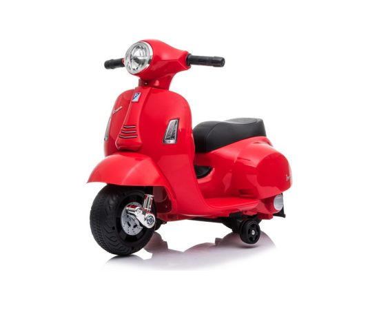 Lean Cars Red Electric Scooter Vespa GTS 300 Mini