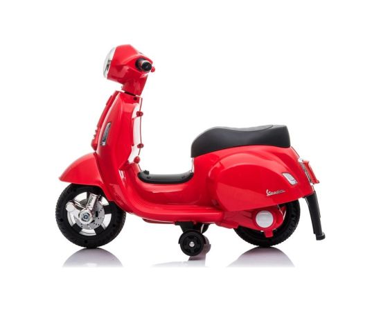 Lean Cars Red Electric Scooter Vespa GTS 300 Mini
