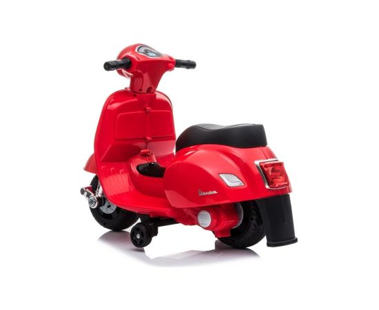Lean Cars Red Electric Scooter Vespa GTS 300 Mini