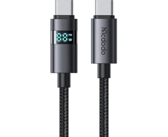 Mcdodo CA-5610 USB-C to USB-C cable, 100W, LED display, 1.2m