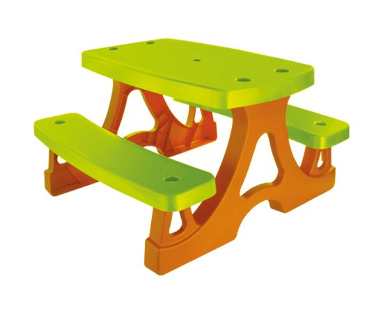 Mochtoys Plastmasas galds ar soliem *107227* 78x79x47cm