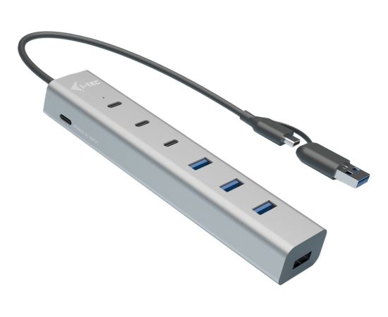 HUB i-tec USB 3.2 Gen 1 (3.1 Gen 1) Type-A + Type-C 5 Mbit/s