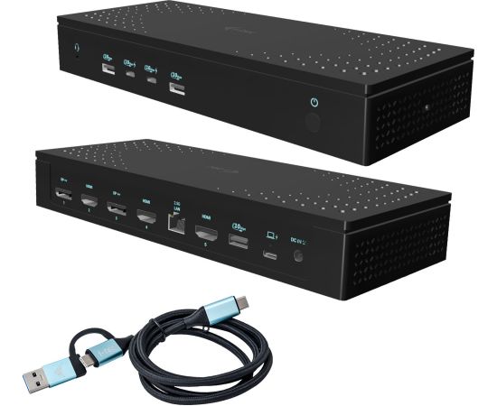 i-tec CA5MONITORDOCKPD DOKSTACIJA USB 3.2 Gen 1 (3.1 Gen 1) Type-C