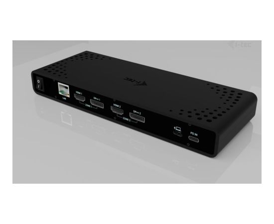 DOKSTACIJA  I-TEC Universal Dual 4K Display USB-A/USB-C/Thunderbolt (CADUA4KDOCKPDB100)