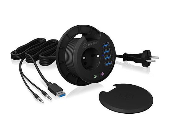 Raidsonic ROZETE HUB USB Icy Box 4x USB-A 3.0 (IB-HUB1430)