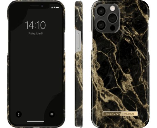 CASE iDeal Of Sweden Fashion -  iPhone 12/12 Pro (Golden Smoke Marble)