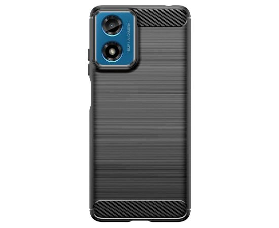 Tech-Protect TPUCarbon Case for Motorola Moto G24 | G24 Power | G04 - Black