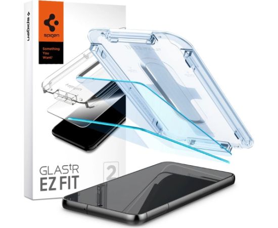 Spigen GLAS.TR "EZ FIT" 2-PACK GALAXY S23 caurspīdīgs