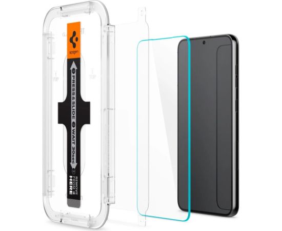 Spigen GLAS.TR "EZ FIT" 2-PACK GALAXY S23 caurspīdīgs