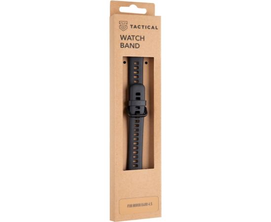 Tactical 438 Silikona siksniņa priekš Honor Band 4|5 melna