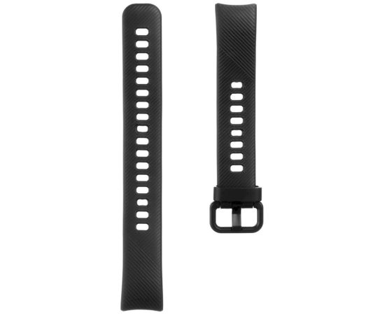 Tactical 438 Silikona siksniņa priekš Honor Band 4|5 melna