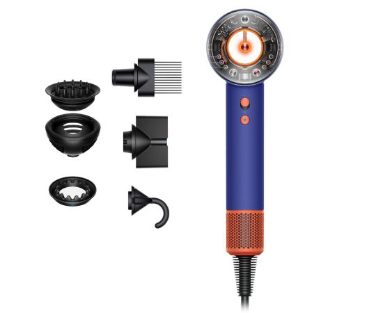 Matu fēns Dyson Supersonic Nural HD16 Velvet blue/topaz, EU 1600W