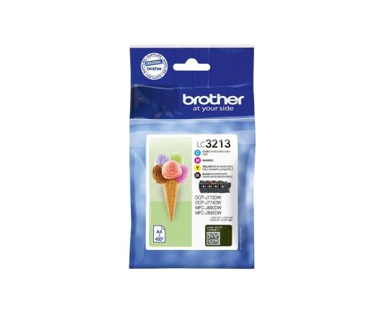 Brother VALUE PACK NELIVÄRIPAKKAUS (LC3213BK/C/M/Y)