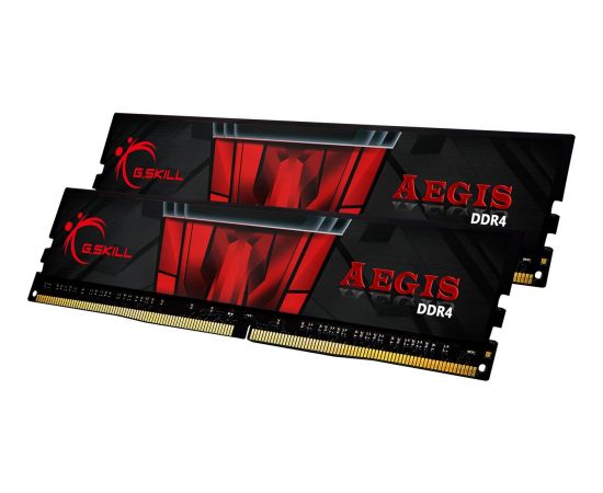 G.Skill DDR4 32 GB 2400-CL17 - Dual-Kit - AEGIS Black Red
