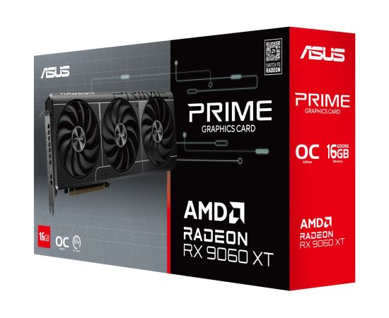 ASUS Prime Radeon RX 9060 XT O16G AMD 16 GB GDDR6