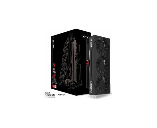 Graphics card. XFX SWIFT RX 9060XT OC 3-FAN 16GB