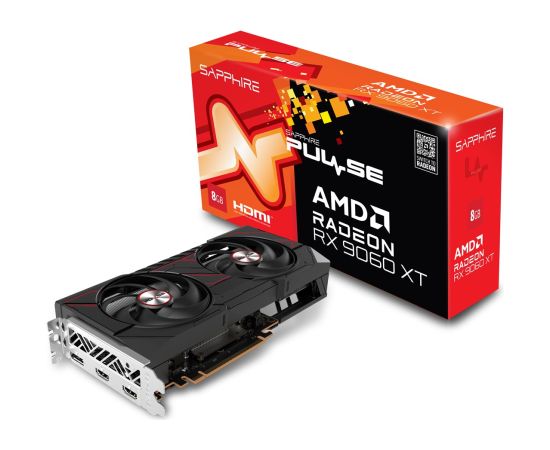 Graphics card. SAPPHIRE PULSE RX 9060 XT GAMING 8GB