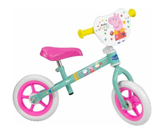 Toimsa Rowerek biegowy 10" Świnka Peppa zielony 198 Green