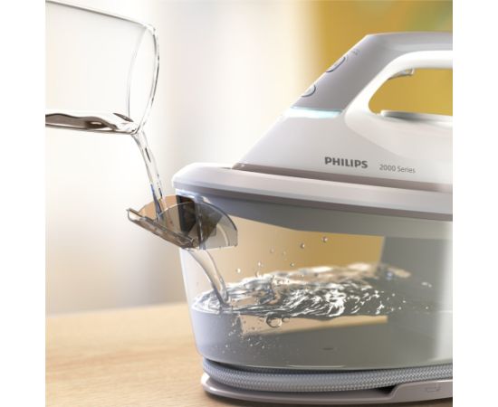 Philips 2000 series PSG2000/80 steam ironing station 2400 W 1.4 L Ceramic soleplate Grey, White