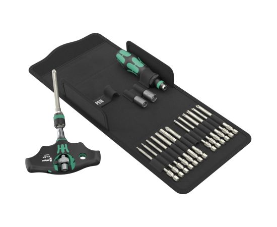 Instrumentu komplekts Wera Kraftform Kompakt 400 RA SHK Set 1; 18 gab.