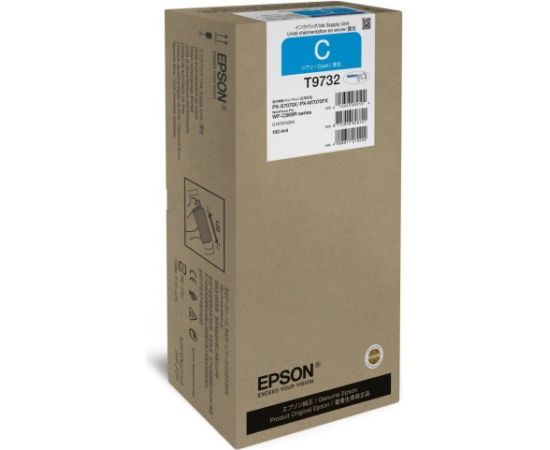 Epson T9732 XL (C13T97320N) Ink Cartridge, Cyan