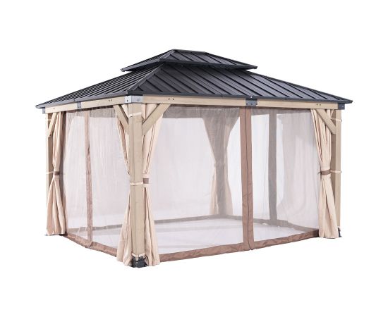 Mosquito nets for gazebo CEDAR 3x4m