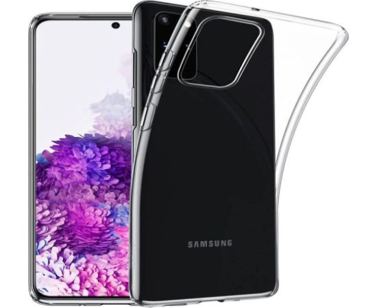Evelatus Samsung  Galaxy S20 Plus Clear Silicone Case 1.5mm TPU Transparent