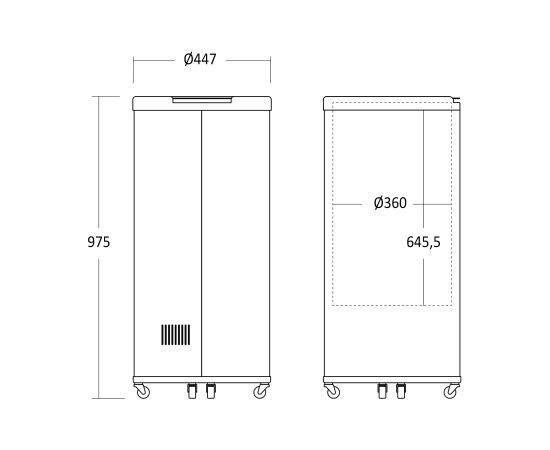Beverage cooler Scandomestic