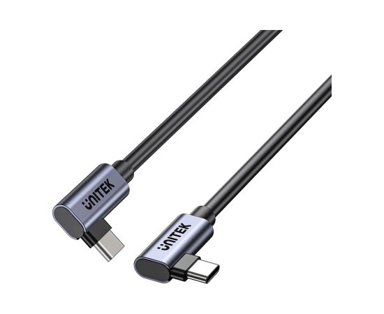 UNITEK USB-C CABLE DUAL 90° M/M 1M