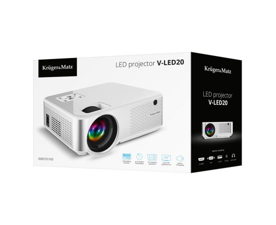 Kruger&matz Kruger & Matz V-LED20 projector LED FullHD 1080p (1920x1080)