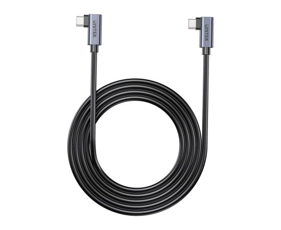 UNITEK USB-C CABLE DUAL 90° M/M 0,5M