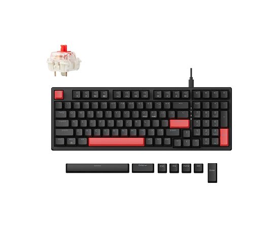 Keychron Lemokey X5 - US Layout - Red Switch Keyboard / X5-A1
