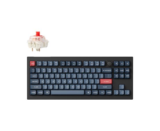 Keychron V3 Max RGB - US Layout - Hot-Swappable Gateron Jupiter Red Wireless Keyboard / V3M-D1