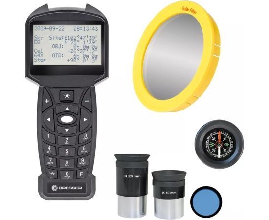 Стартовый комплект телескопа BRESSER Automatik 80/400 Goto