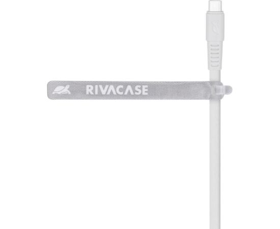CABLE USB-C TO USB-C 1.2M/WHITE PS6005 WT12 RIVACASE