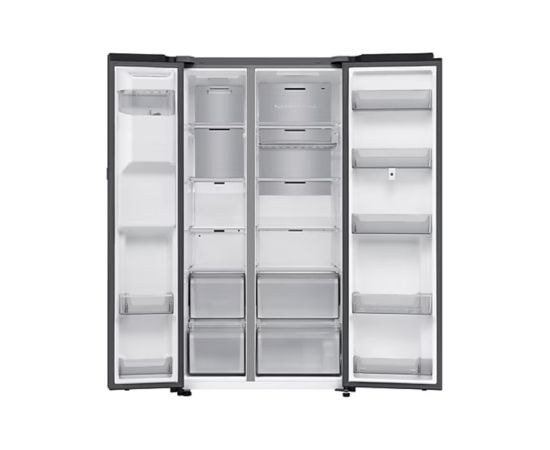 Samsung RS90F66BEFEO ledusskapis, side by side, Family Hub, Bespoke, AI