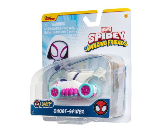 Spider-man SPIDEY AND HIS AMAZING FRIENDS Die-cast automašīna, 7,5 cm