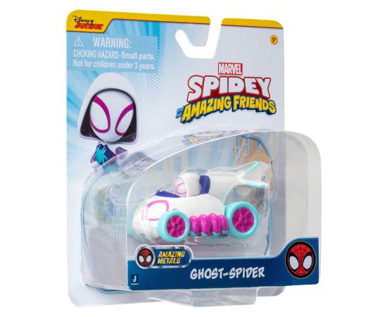 Spider-man SPIDEY AND HIS AMAZING FRIENDS Die-cast automašīna, 7,5 cm
