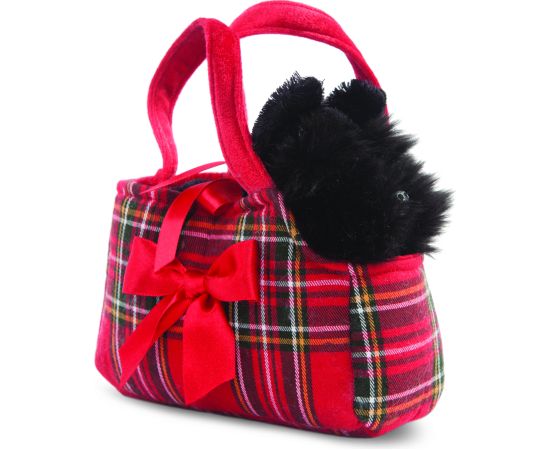 AURORA Fancy Pals plīša rotaļlieta skotu terjers somiņā, 20 cm