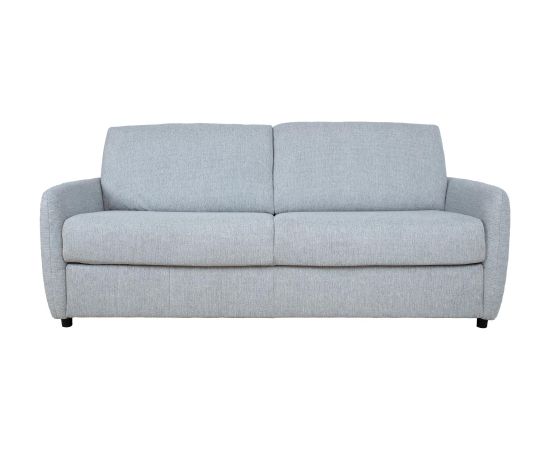 Sofa bed BRANDON 3-seater, bluish-gray mélange