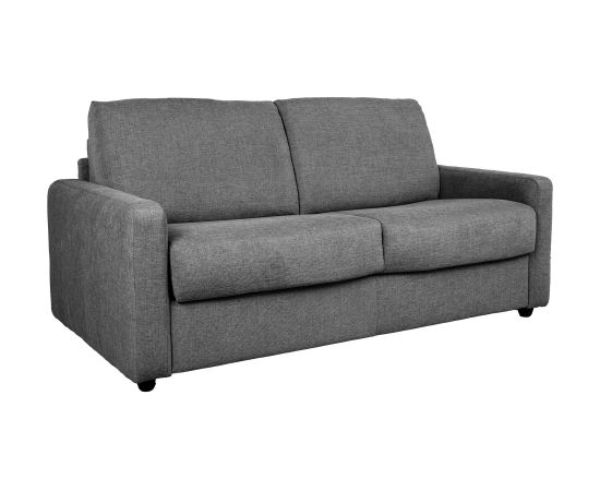 Sofa bed PROVO 2-seater, dark grey
