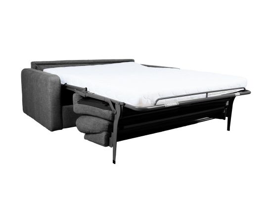 Sofa bed PROVO 2-seater, dark grey