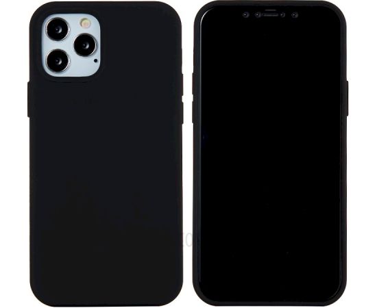 Fusion Elegance Fibre Прочный Силиконовый чехол для Apple iPhone 15 Pro Max Черный