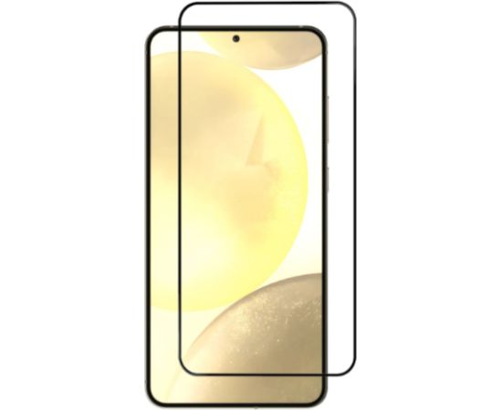 Fusion full glue 5D aizsargstikls pilnam ekrānam Samsung S921 Galaxy S24 melns