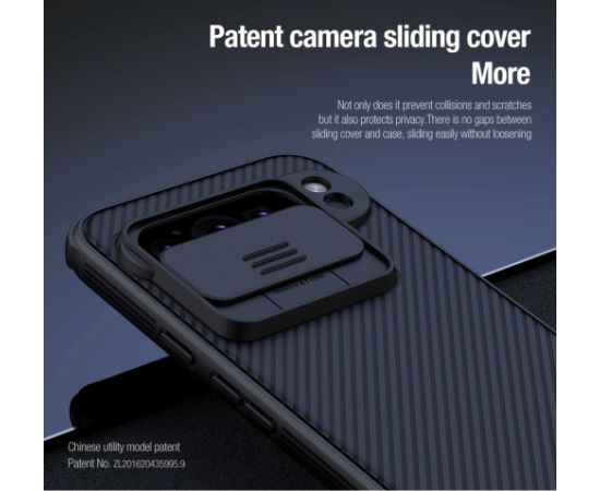 Nillkin CamShield PRO Hard Case for Google Pixel 9 Pro XL Black