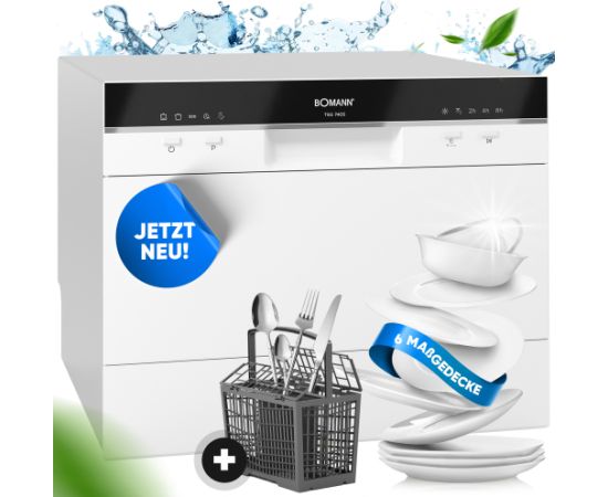 Bomann TSG7405W Compact Trauku mazg. mašīna