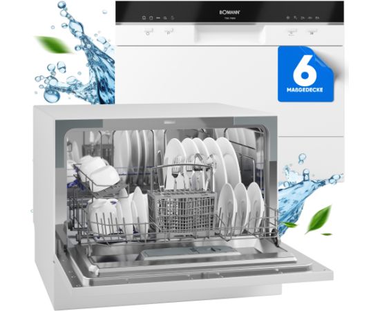 Bomann TSG7405W Compact Trauku mazg. mašīna