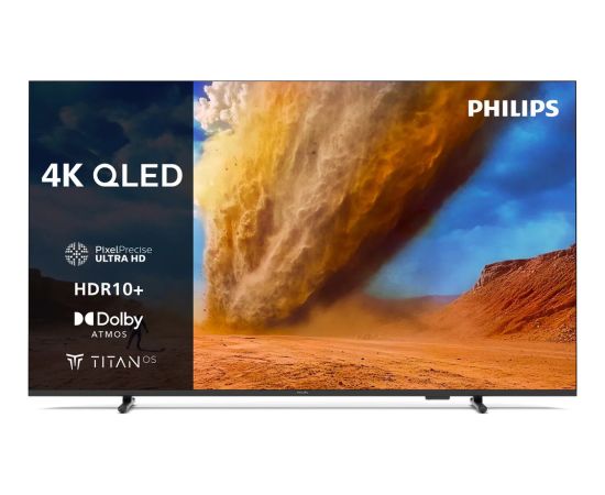 Philips PUS7810, 55'', 4K UHD, QLED, melns - Televizors